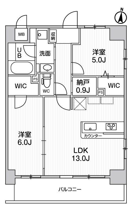 埼玉県さいたま市浦和区仲町４ 浦和駅 2LDK マンション 賃貸物件詳細