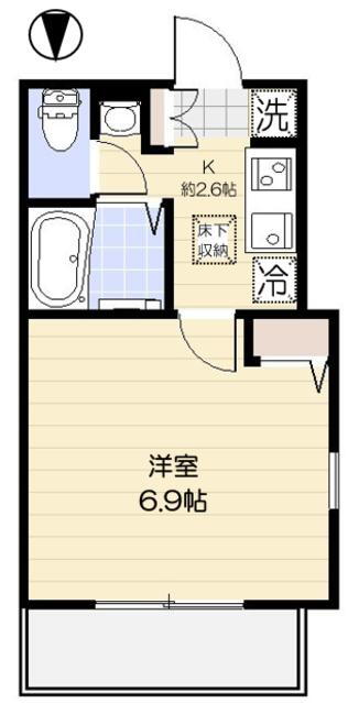 東京都大田区大森西３ 大森町駅 1K アパート 賃貸物件詳細