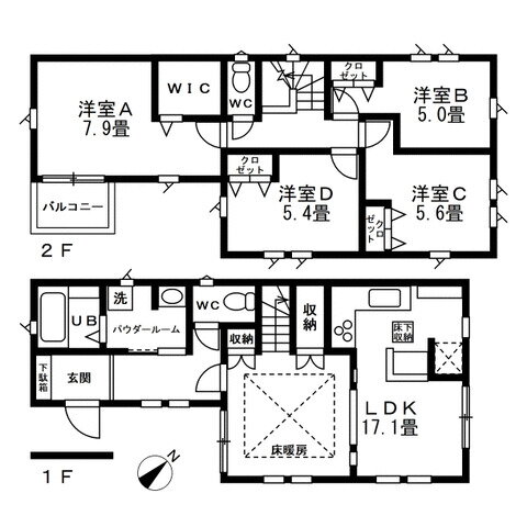 神奈川県横浜市保土ヶ谷区今井町 東戸塚駅 4LDK 一戸建て 賃貸物件詳細