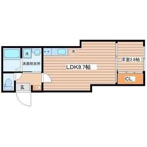 ウェルスビスタ連坊 3階 1LDK 賃貸物件詳細