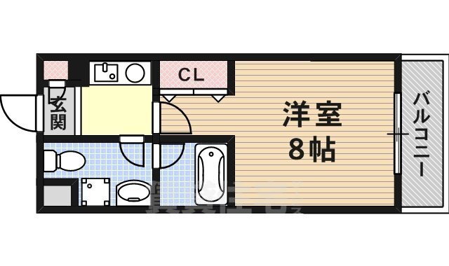 大阪府大阪市淀川区十三東３ 十三駅 1K マンション 賃貸物件詳細