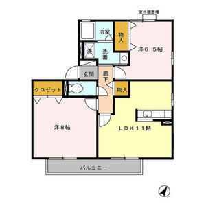 愛知県名古屋市天白区平針南２ 平針駅 2LDK アパート 賃貸物件詳細