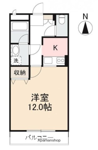 香川県高松市多肥下町 伏石駅 1K マンション 賃貸物件詳細