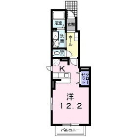 ｍｉｏｎ 1階 ワンルーム 賃貸物件詳細