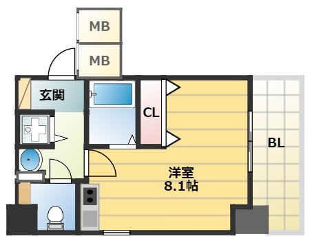 大阪府大阪市浪速区日本橋５ 大国町駅 ワンルーム マンション 賃貸物件詳細