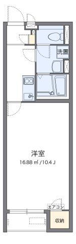 岡山県岡山市南区福成２ 岡山駅 1K アパート 賃貸物件詳細