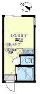 ユナイト杉田Ｂ－ＰＯＰストリート 1階 ワンルーム 賃貸物件詳細