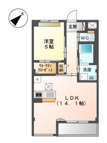 三重県四日市市広永町 大矢知駅 1LDK マンション 賃貸物件詳細