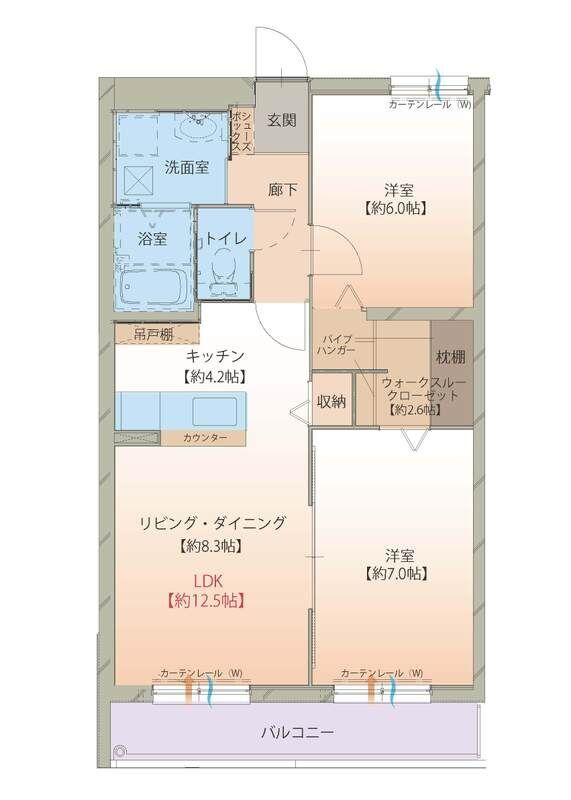 ＨａｐｐｙＴｏｗｎ１６０ 1階 2LDK 賃貸物件詳細