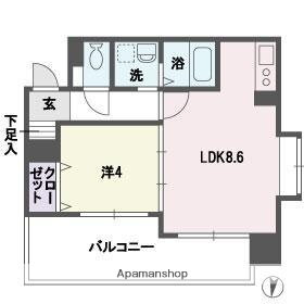 福岡県福岡市博多区博多駅南１ 博多駅 1LDK マンション 賃貸物件詳細