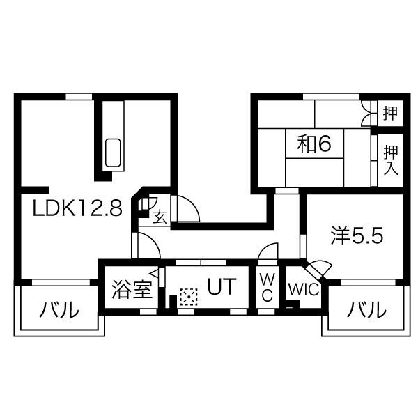 ファティリティ稲沢２号棟 2階 2LDK 賃貸物件詳細