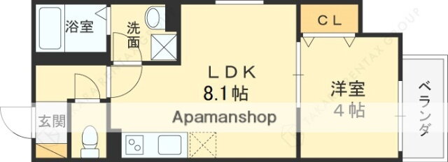 （仮称）堺市東区南野田ＡＰ　Ａ棟 1階 1LDK 賃貸物件詳細