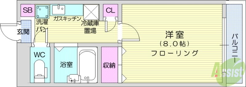 宮城県仙台市太白区長町２ 長町一丁目駅 1K マンション 賃貸物件詳細