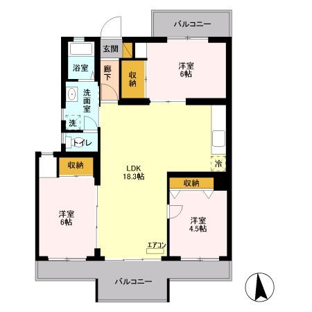 埼玉県川越市大字並木 南古谷駅 3LDK マンション 賃貸物件詳細