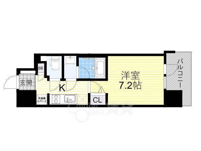 大阪府大阪市淀川区十三本町１ 十三駅 1K マンション 賃貸物件詳細