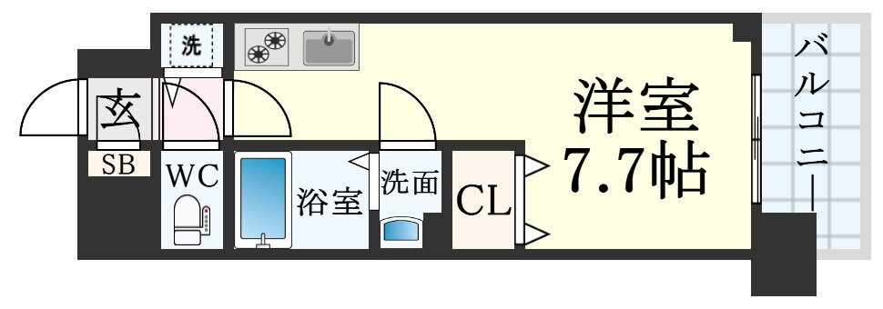 兵庫県神戸市兵庫区塚本通７ 兵庫駅 1K マンション 賃貸物件詳細