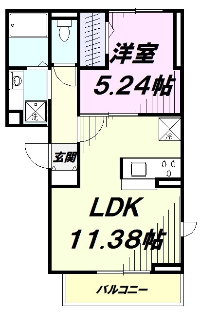 東京都日野市平山４ 平山城址公園駅 1LDK アパート 賃貸物件詳細