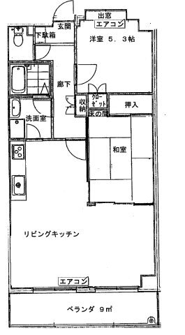 テラス細工町 6階 2LDK 賃貸物件詳細