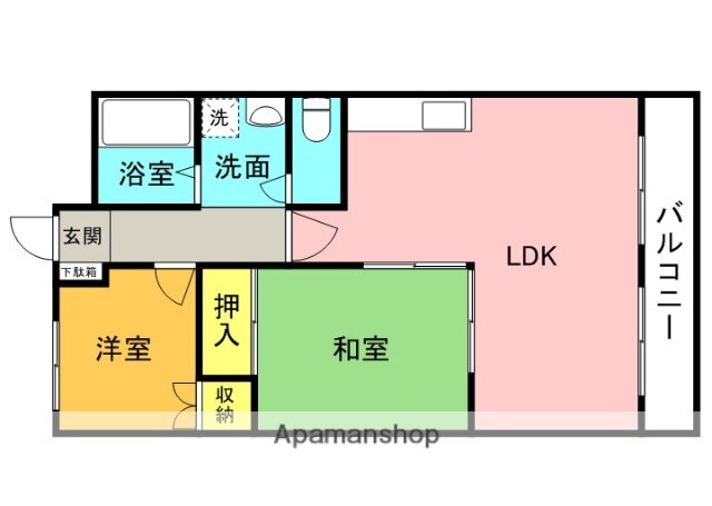 大阪府寝屋川市中神田町 萱島駅 2LDK マンション 賃貸物件詳細