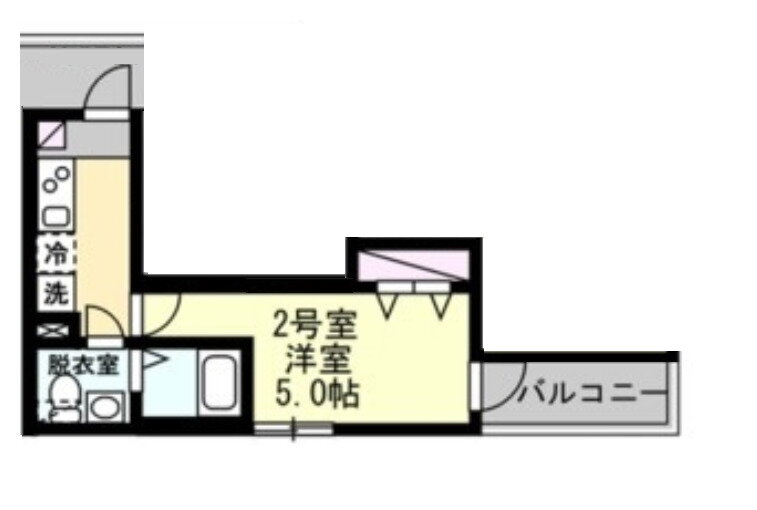 神奈川県横浜市西区久保町 西横浜駅 1K アパート 賃貸物件詳細