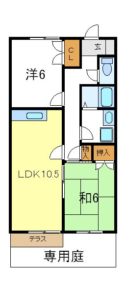 兵庫県加古川市加古川町本町 加古川駅 2LDK アパート 賃貸物件詳細