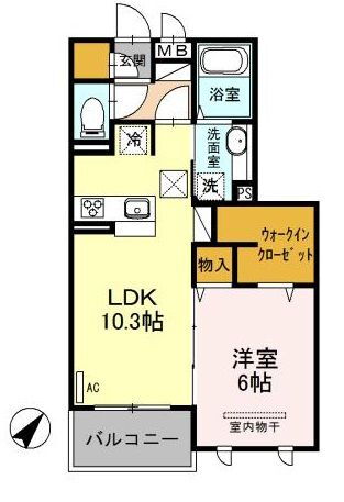 埼玉県さいたま市南区鹿手袋７ 中浦和駅 1LDK アパート 賃貸物件詳細