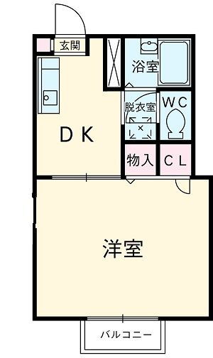 コンフォール・ユウ 1階 1K 賃貸物件詳細