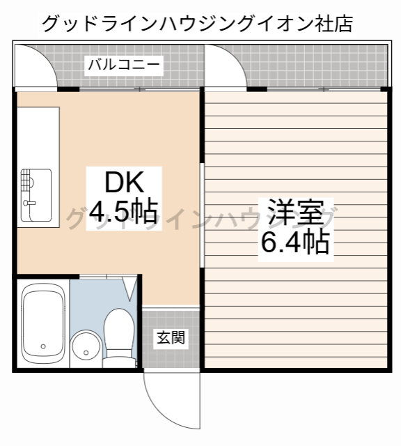 兵庫県加東市山国 社町駅 1DK アパート 賃貸物件詳細