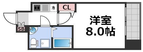 大阪府大阪市中央区東高麗橋 北浜駅 1K マンション 賃貸物件詳細