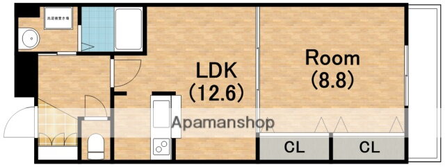 アズヴェール阿倍野 2階 1LDK 賃貸物件詳細