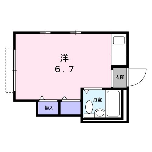 東京都杉並区方南１ 代田橋駅 ワンルーム アパート 賃貸物件詳細