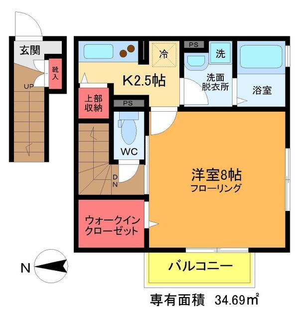 東京都足立区綾瀬５ 綾瀬駅 1K アパート 賃貸物件詳細