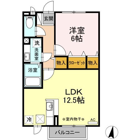神奈川県相模原市緑区相原６ 橋本駅 1LDK アパート 賃貸物件詳細