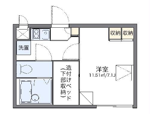 レオパレスグレイス 1階 1K 賃貸物件詳細