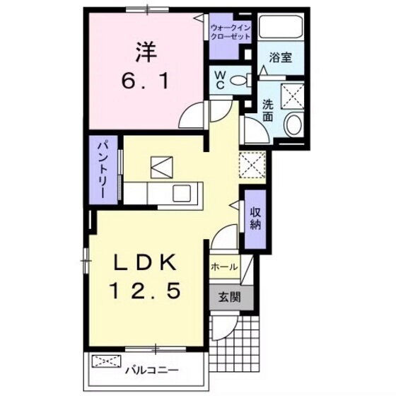 群馬県高崎市下佐野町 佐野のわたし駅 1LDK アパート 賃貸物件詳細