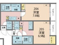 神奈川県厚木市幸町 本厚木駅 1K アパート 賃貸物件詳細
