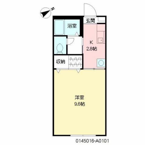 熊本県熊本市南区出仲間９ 1K アパート 賃貸物件詳細