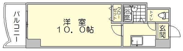 福岡県福岡市博多区築港本町 呉服町駅 1K マンション 賃貸物件詳細