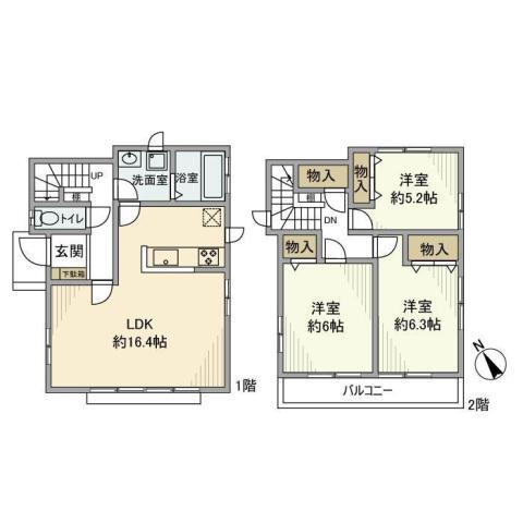 馬場戸建 3LDK 賃貸物件詳細