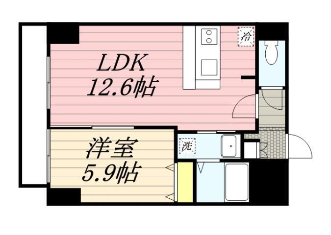 北海道札幌市白石区本郷通９丁目北 南郷７丁目駅 1LDK マンション 賃貸物件詳細