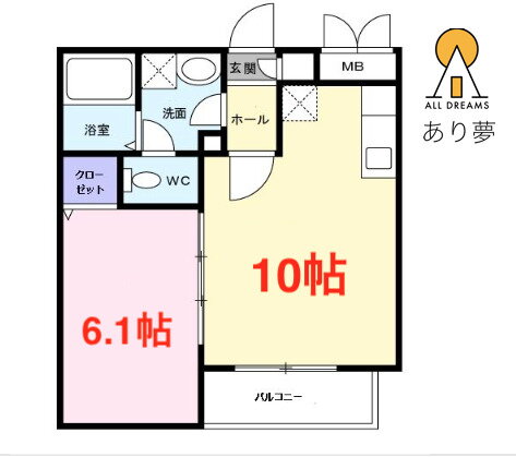 神奈川県横浜市西区久保町 西横浜駅 1LDK マンション 賃貸物件詳細