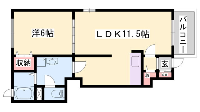 兵庫県三木市志染町中自由が丘２ 志染駅 1LDK アパート 賃貸物件詳細