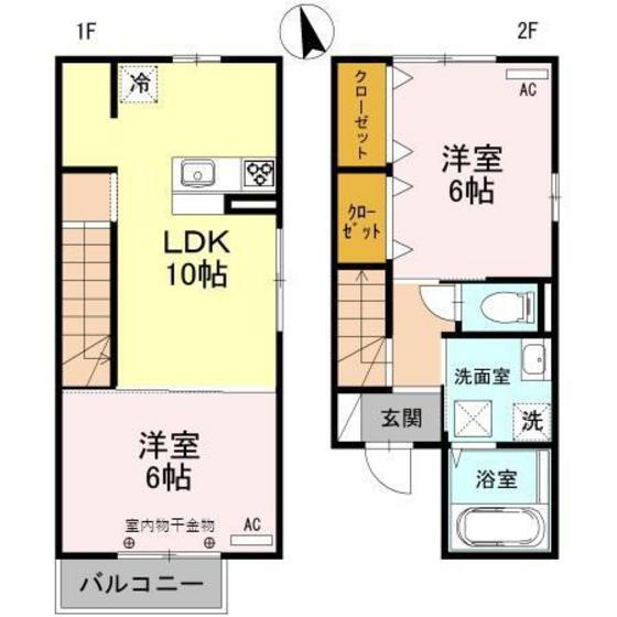 富山県富山市常盤台 東新庄駅 2LDK 一戸建て 賃貸物件詳細