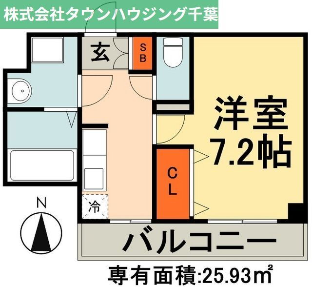 千葉県千葉市中央区新宿２ 千葉駅 1K マンション 賃貸物件詳細