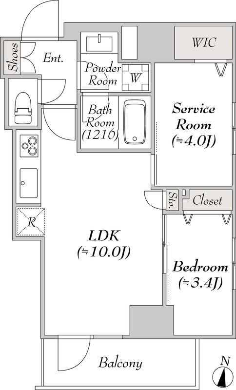 東京都墨田区両国３ 両国駅 2LDK マンション 賃貸物件詳細