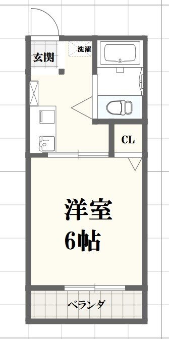兵庫県姫路市白国４ 野里駅 1K アパート 賃貸物件詳細