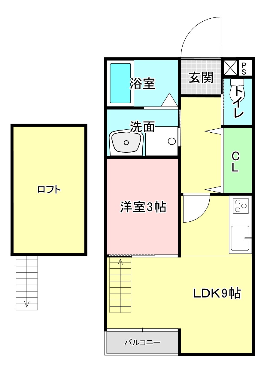 Ｌ．Ａヴィラ大琳寺 1階 1LDK 賃貸物件詳細