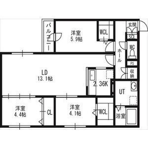 北海道札幌市北区北十二条西３ 北１２条駅 3LDK マンション 賃貸物件詳細