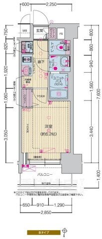 愛知県名古屋市中村区名駅南２ 近鉄名古屋駅 1K マンション 賃貸物件詳細