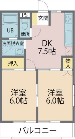 埼玉県鶴ヶ島市大字上広谷 鶴ヶ島駅 2DK アパート 賃貸物件詳細